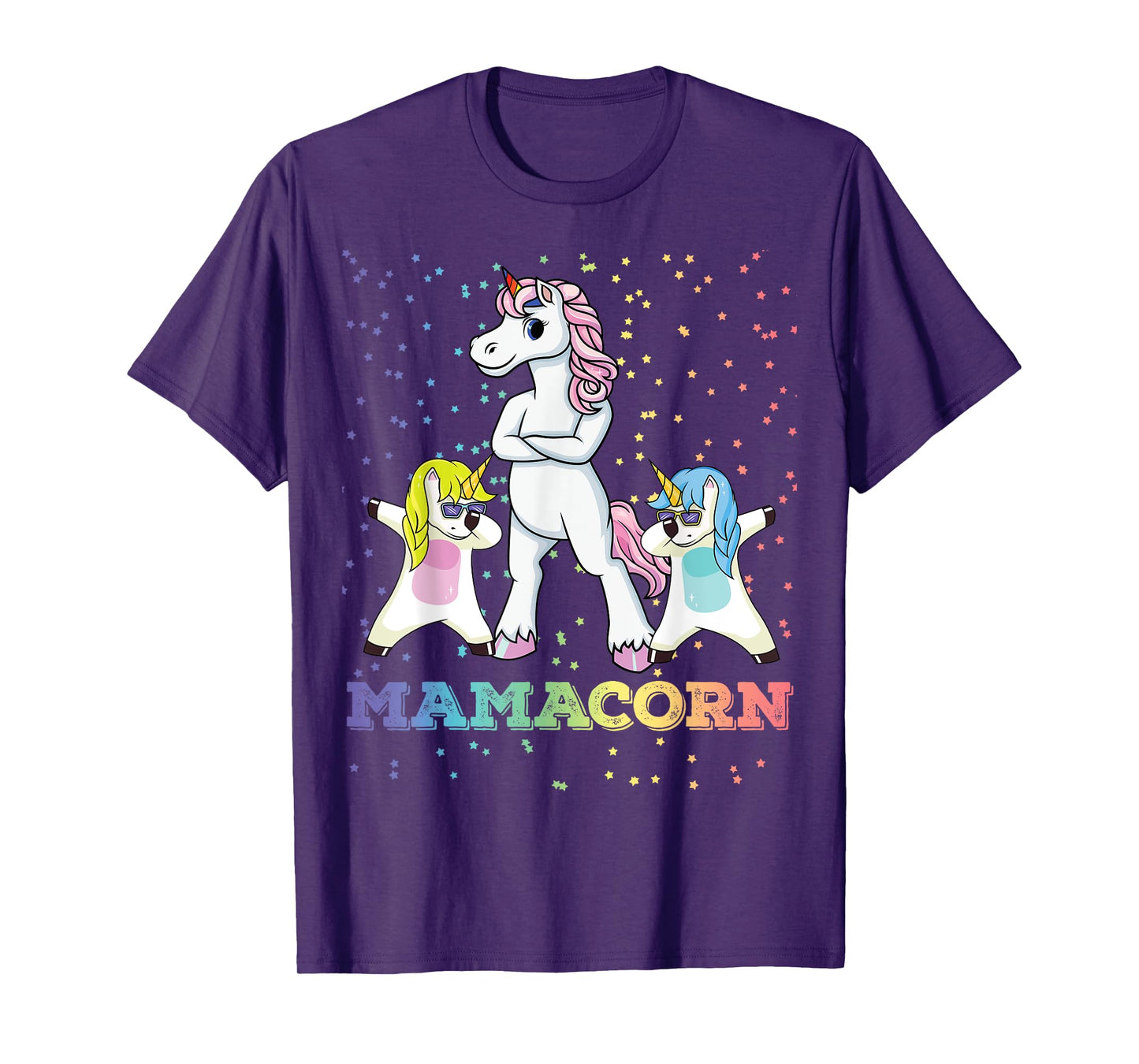 Mamacorn Unicorn Mama Unicorn Girl Unicorn Mom Mamacorn T-Shirt
