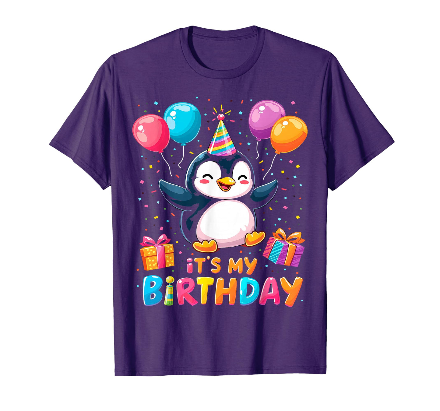 Birthday Penguin Party T-Shirt