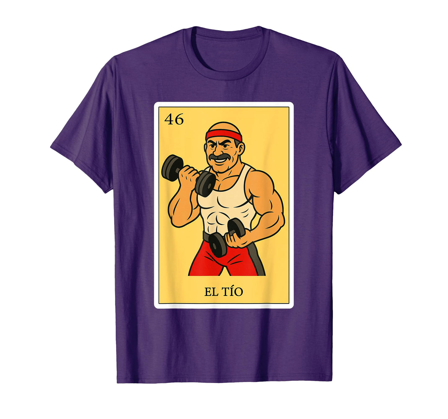 El Tio Fuerte | Spanish-Mexican Bingo Gifts for Tio T-Shirt