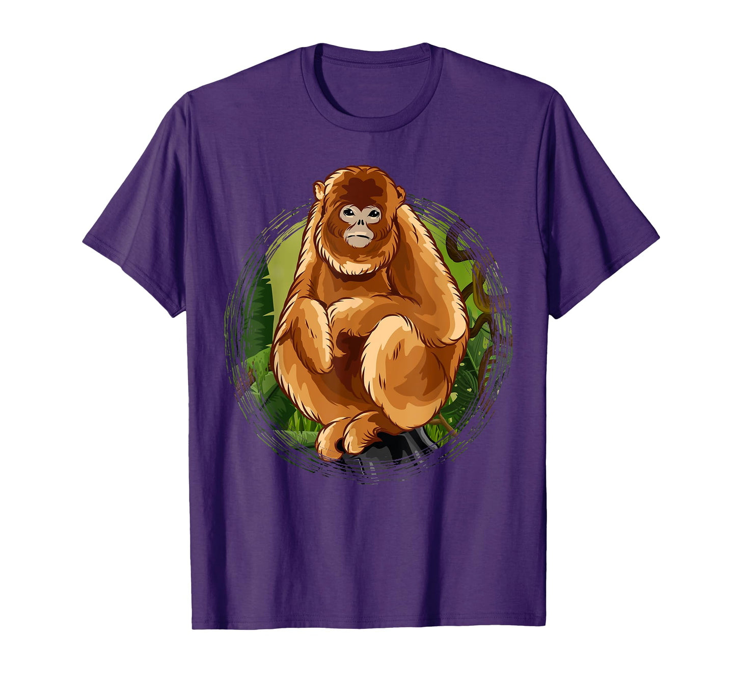 Golden Snub-Nosed Monkey Cute Monkey T-Shirt