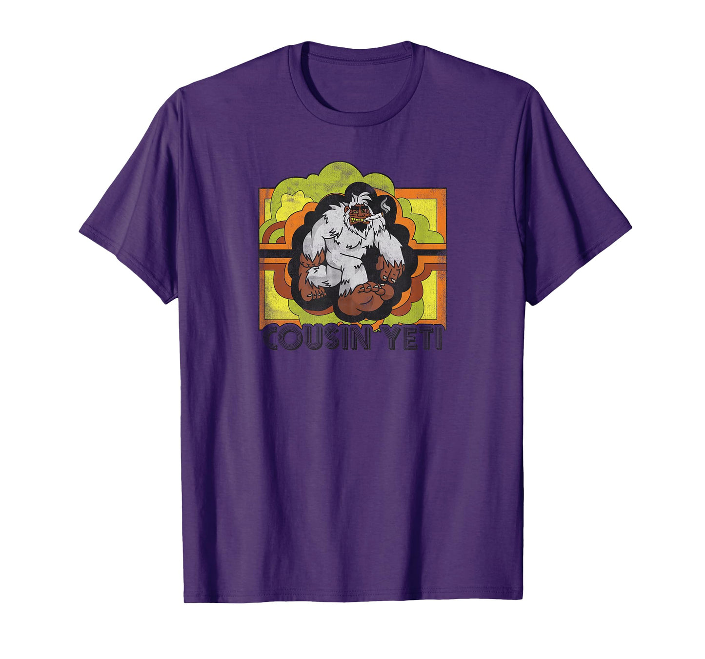 Sasquatch and Bigfoot's Cousin Yeti | Cryptozoology T-Shirt