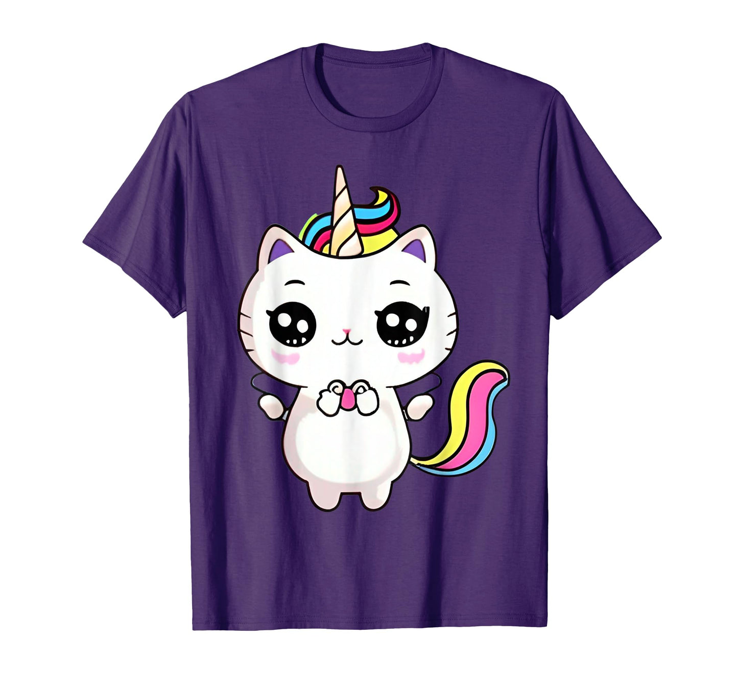 Caticorn Meowgical Rainbows shirt Cat Kittycorn Unicorn Tee T-Shirt