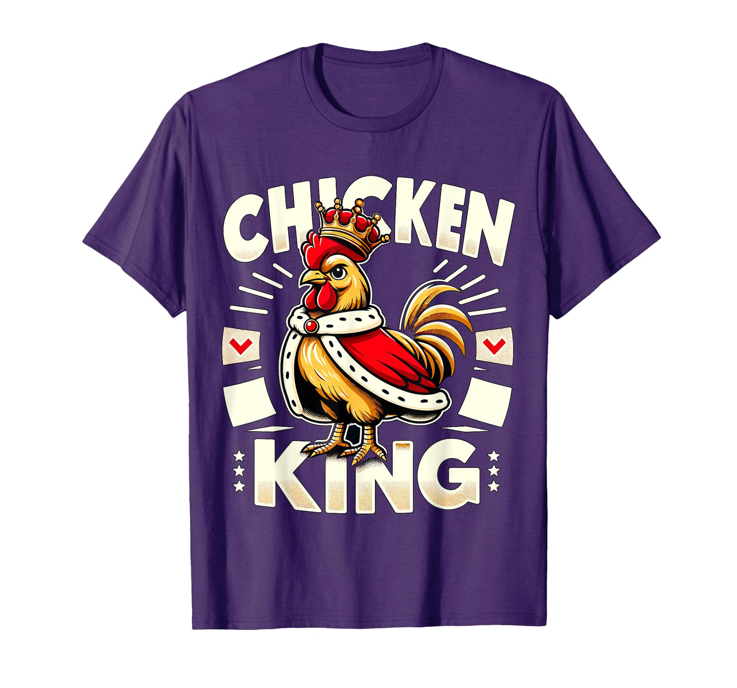 Chicken King Farmer T-Shirt
