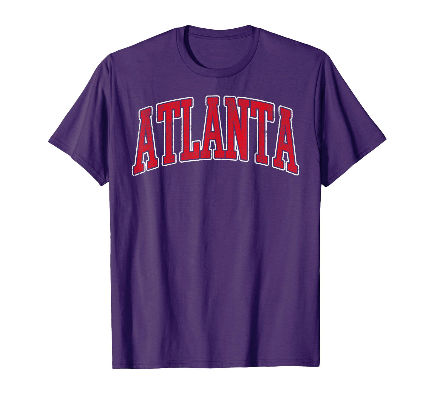 Vintage Atlanta Retro Style 70s 80s First Name For Men Women T-Shirt