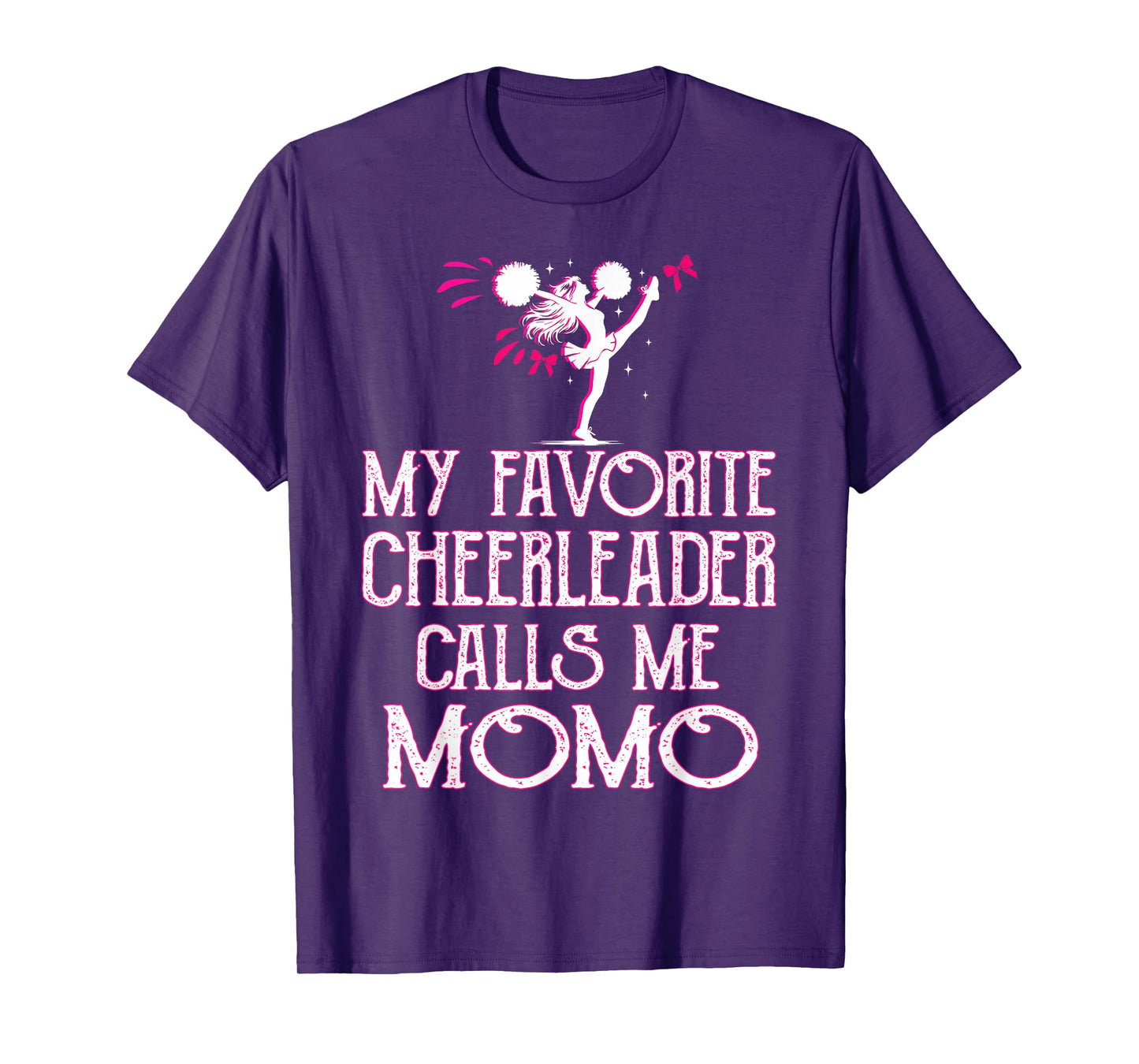 Cheer My Favorite Cheerleader Calls Me Momo Xmas T-Shirt