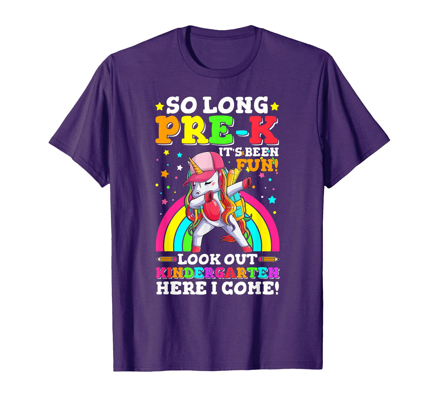 So Long Pre-K Kindergarten Here I Come pre-k graduation T-Shirt