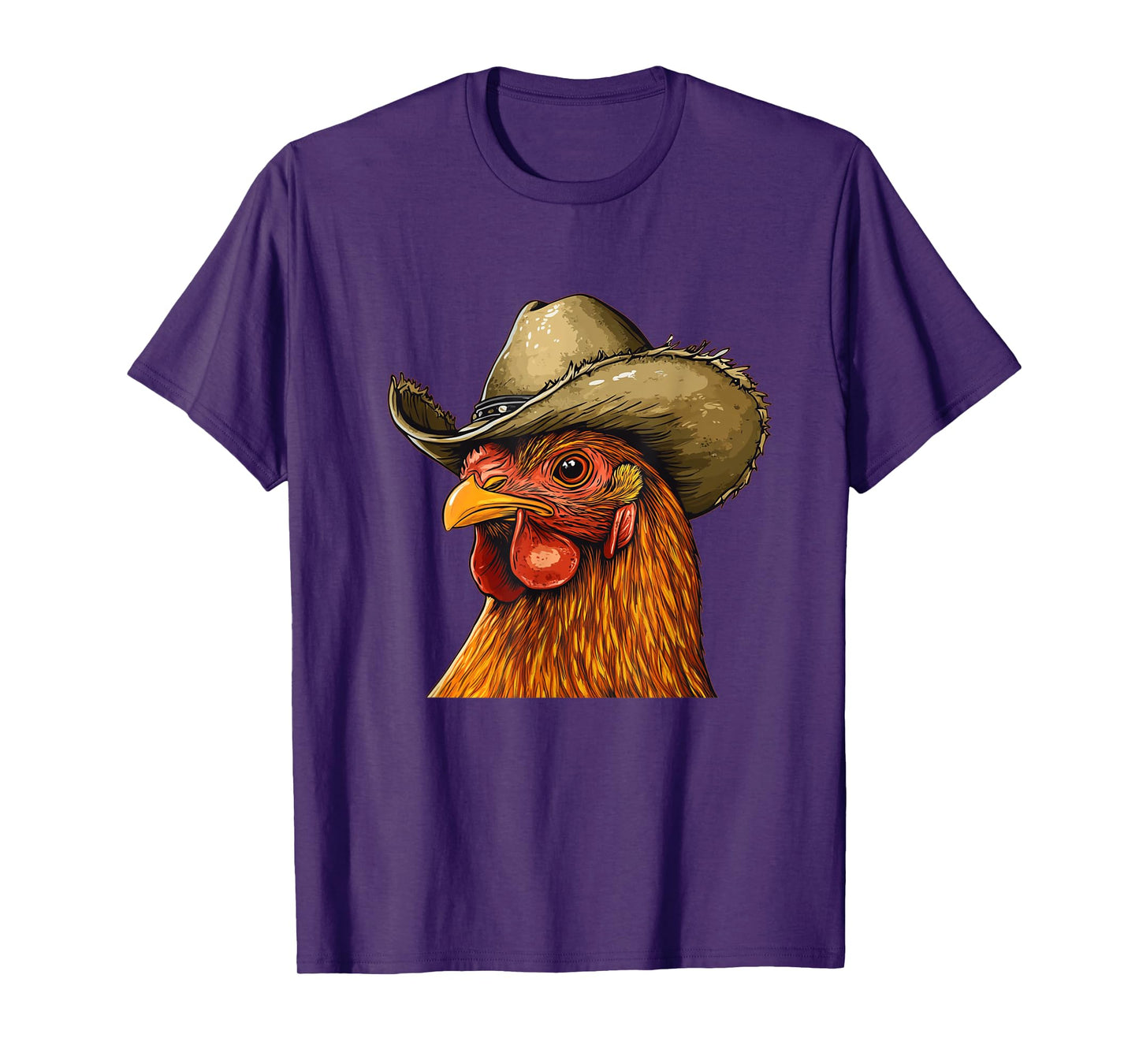 Rooster Cowboy Costume for Rodeo Chicken and Ranch Lovers T-Shirt