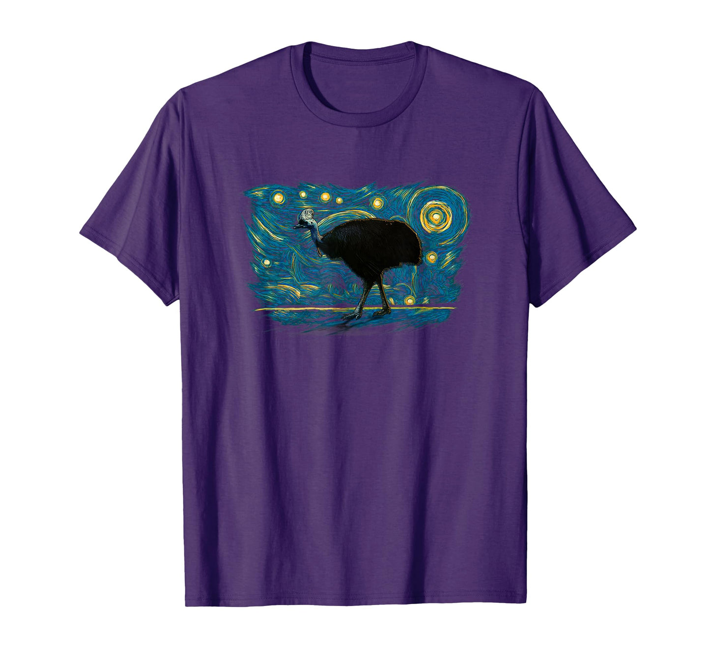 Retro Vintage Style Cassowary T-Shirt