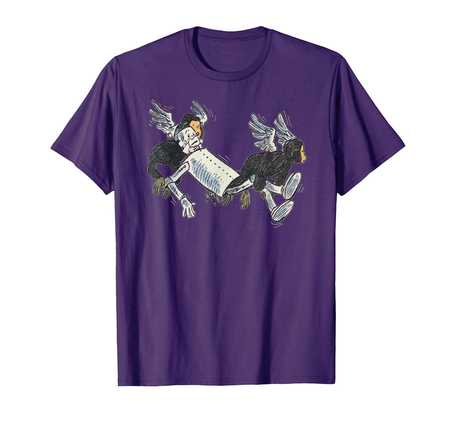 Flying Monkeys TinMan Shirt Art The Wizard Of OZ Tin man T-Shirt