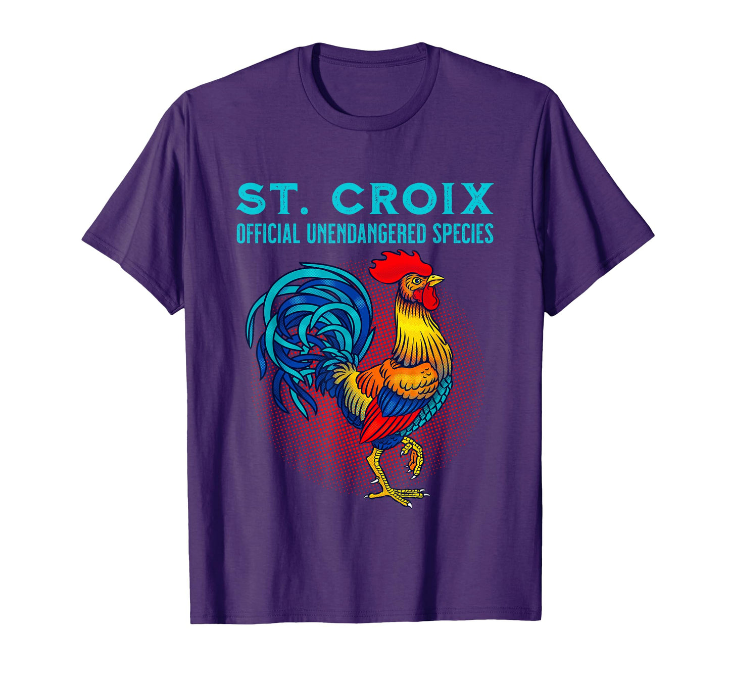Saint Croix Official Unendangered Species Souvenir T-Shirt