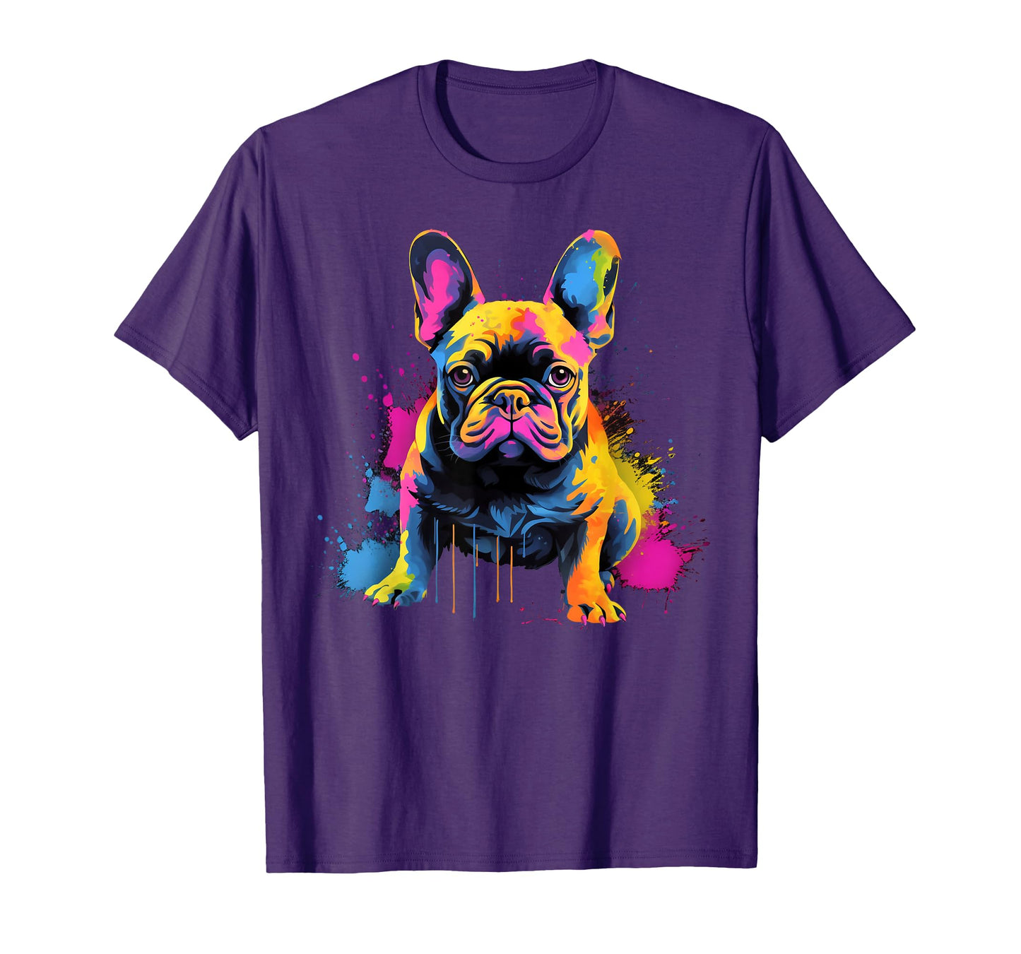 Cute French Bulldog T-Shirt for Men Women Kids