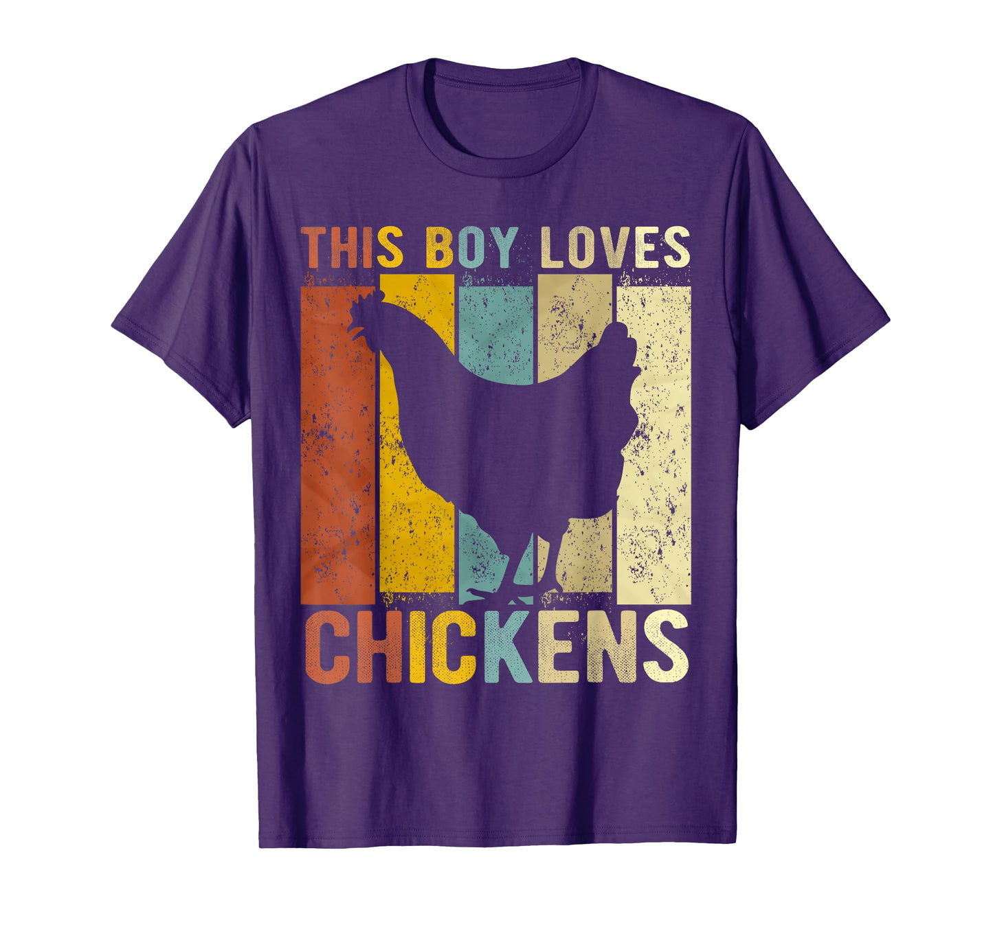 This Boy Loves Chickens Boys Chicken T-Shirt