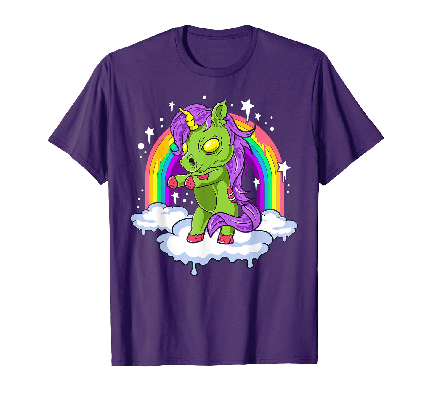 Halloween Unicorn Zombie Zombicorn T-Shirt