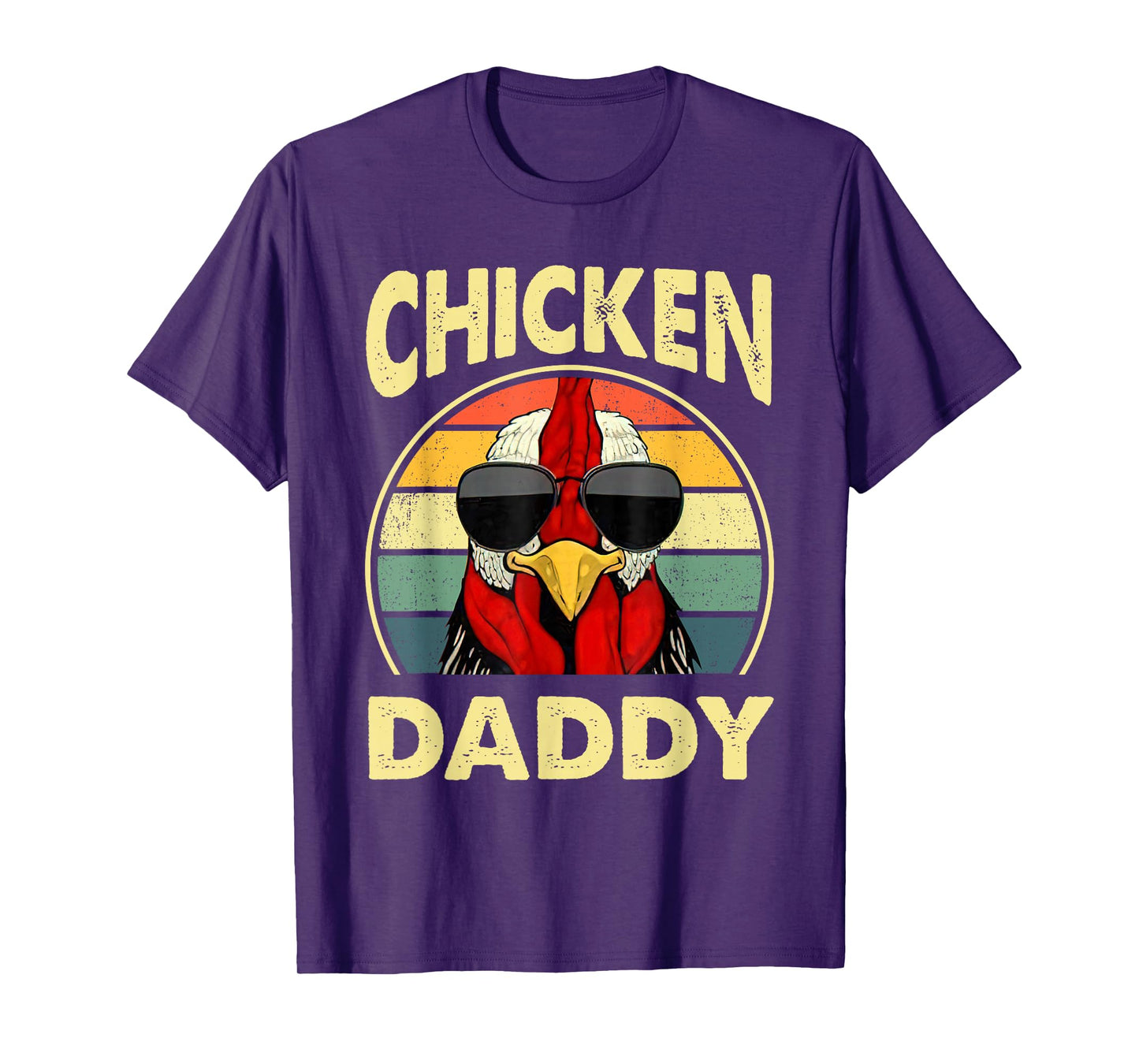 Chicken Daddy Farmer Dad Chicken Lover Fathers Day T-Shirt