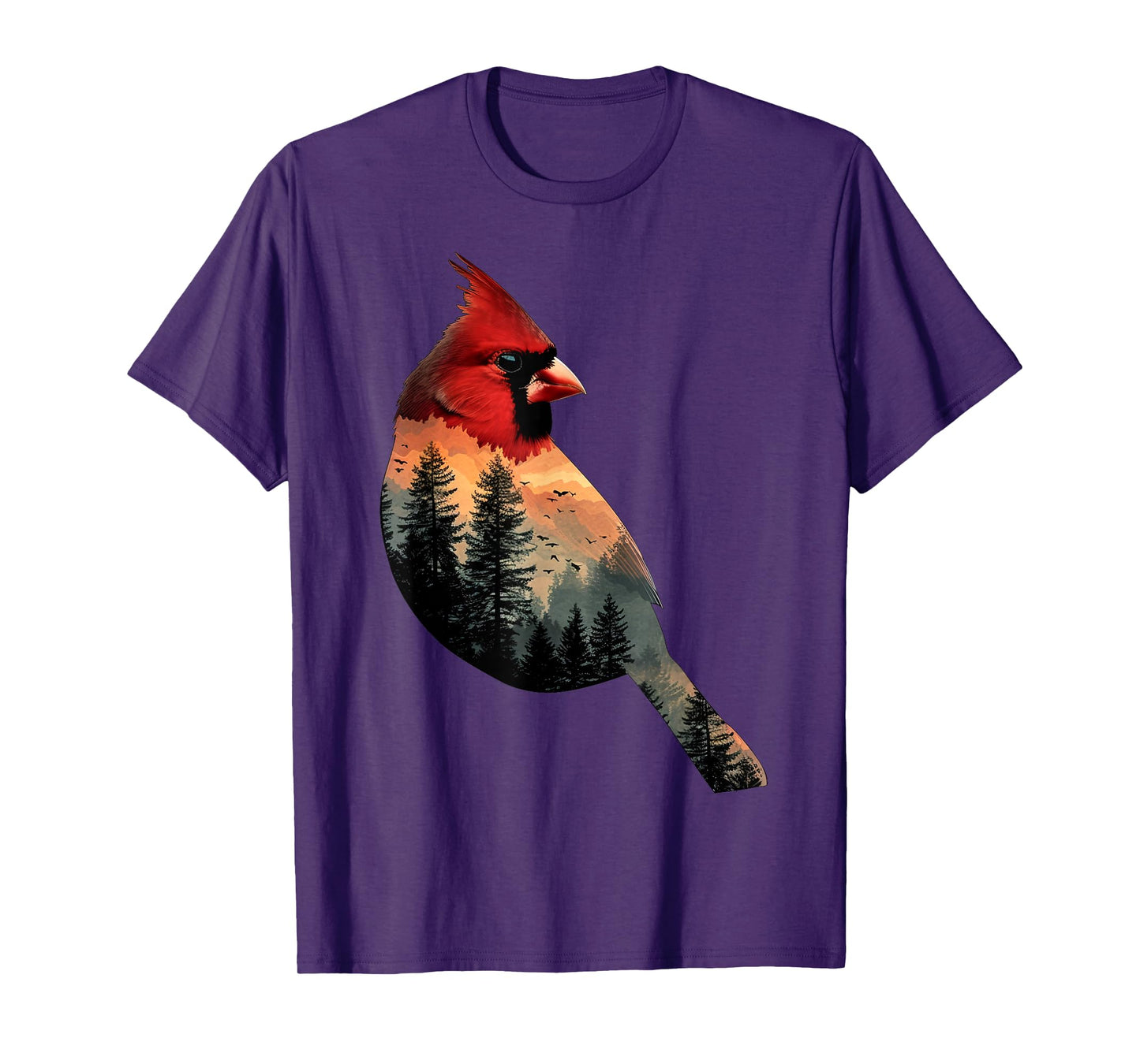 Forests, woodlands Northern Cardinal Bird T-Shirt