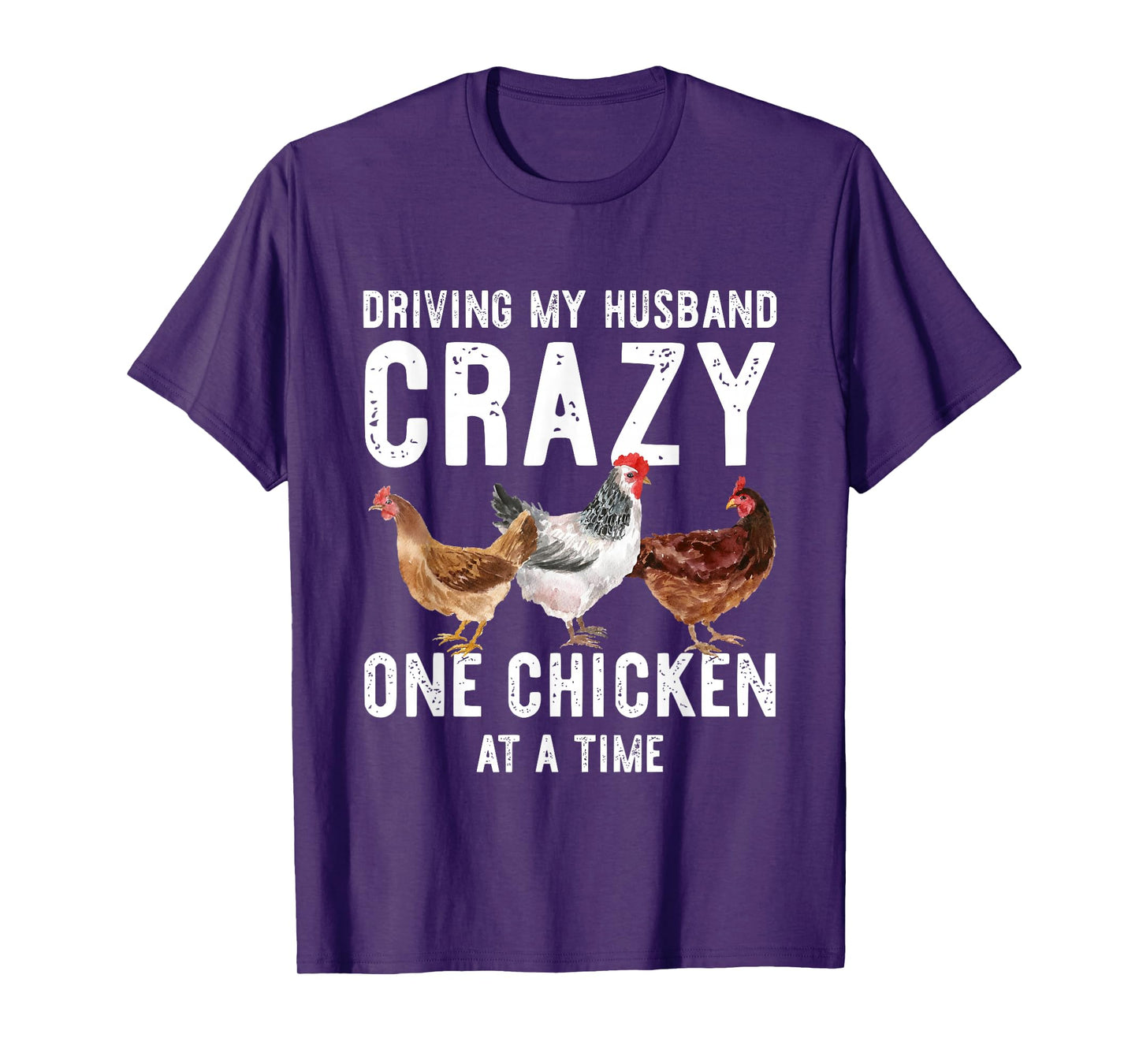 One Chicken At A Time Shirt Funny Chickens Lover Gift Wife T-Shirt