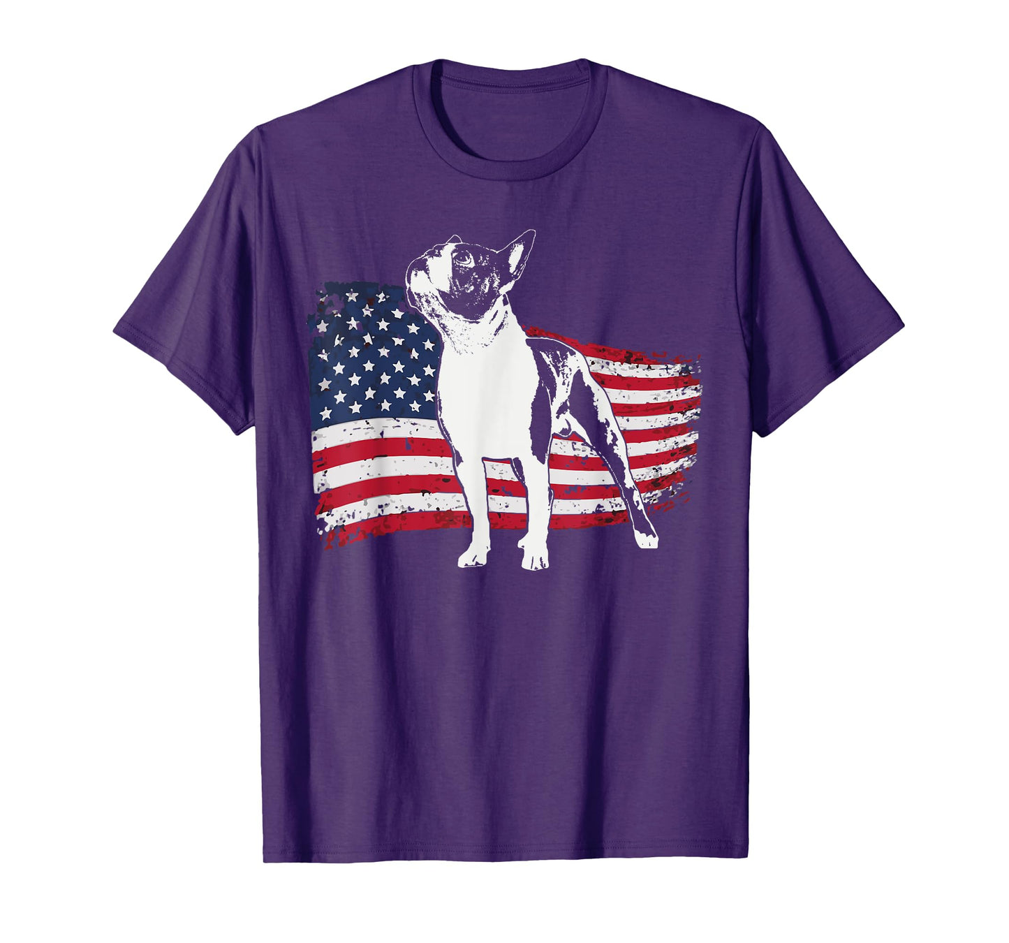 Boston Terrier Boston-Bulldog Women Kids Men T-Shirt