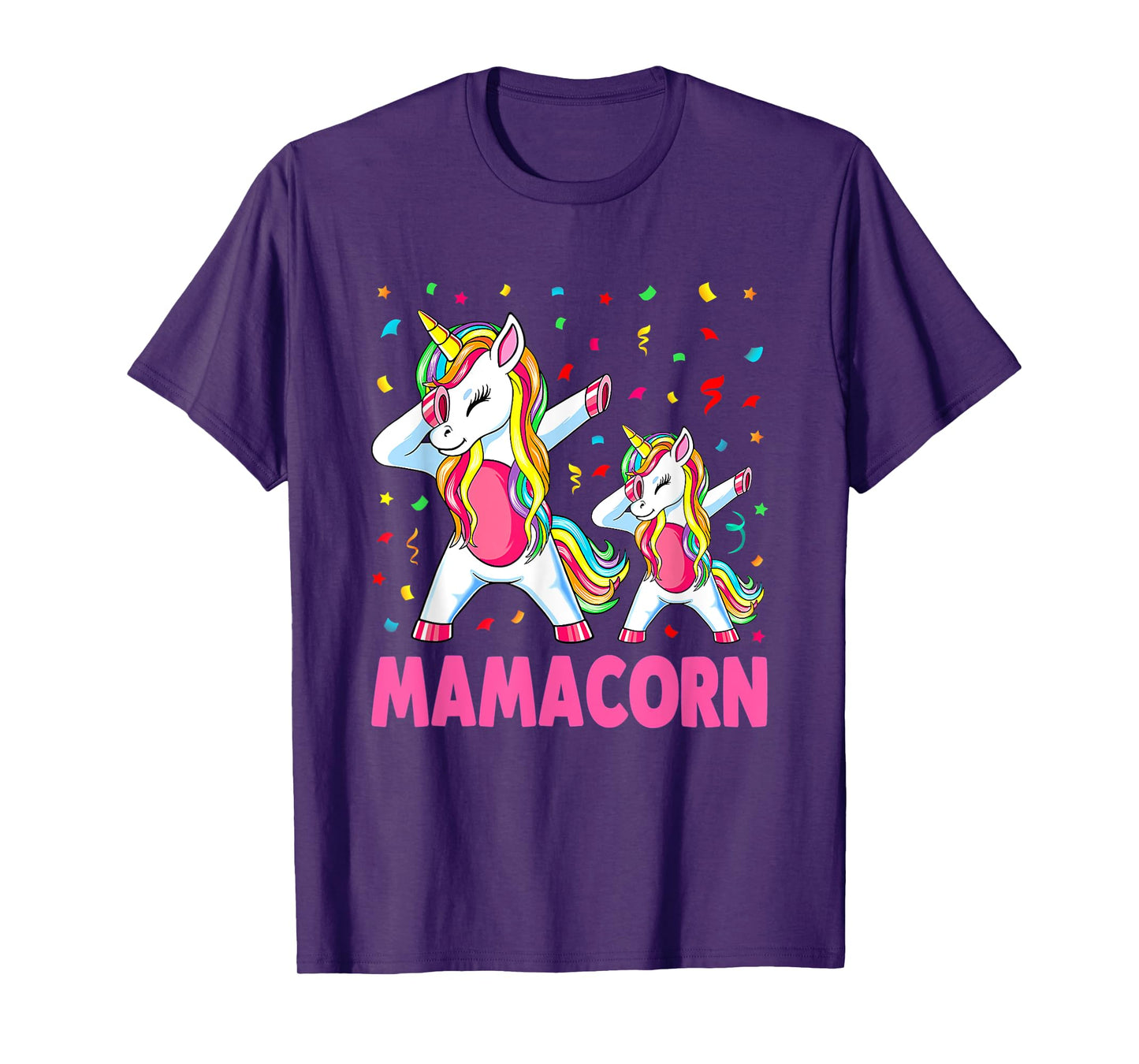 mamacorn unicorn mom baby funny mother's day for women T-Shirt