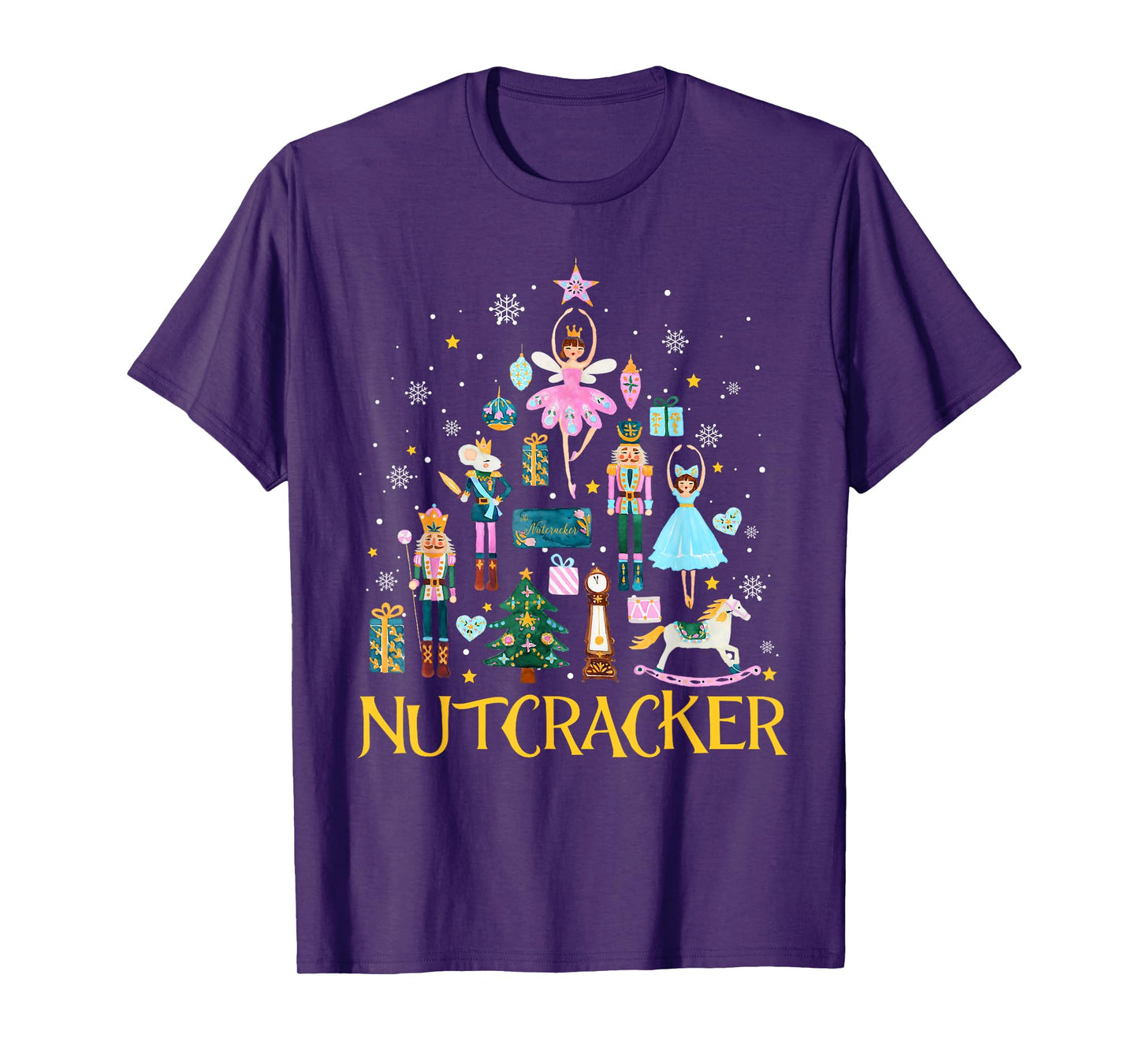Nutcracker Crackin' Merry Christmas Xmas Pajamas Holiday T-Shirt