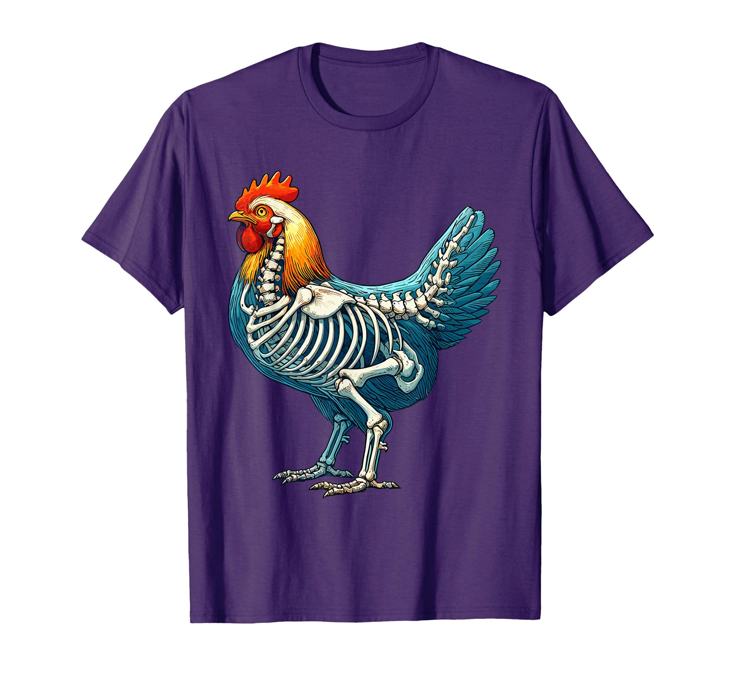 X-ray Chicken Body Anatomy Radiography Skeleton T-Shirt