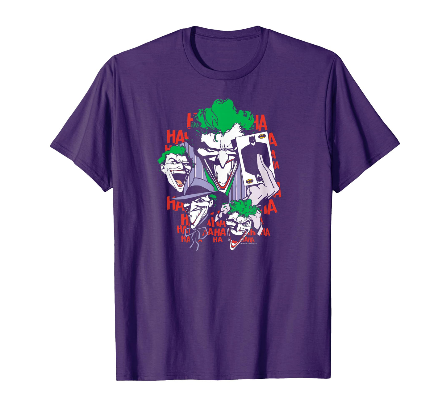 Batman the Joker Four of a Kind T Shirt T-Shirt