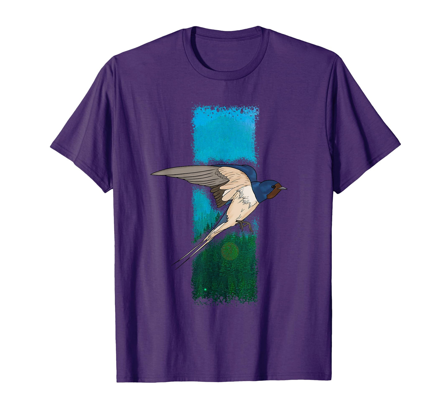 Barn Swallow Backyard Bird Graphic T-Shirt