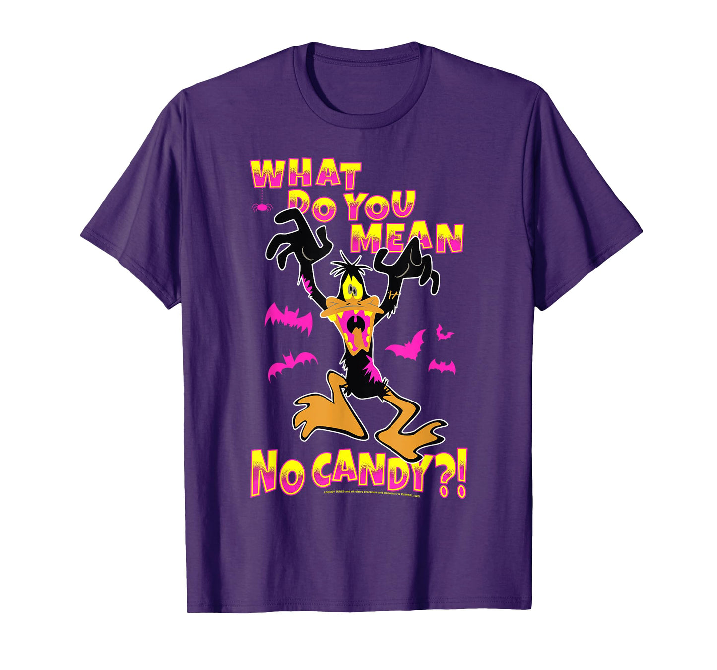 Looney Tunes Daffy No Candy Halloween T-Shirt