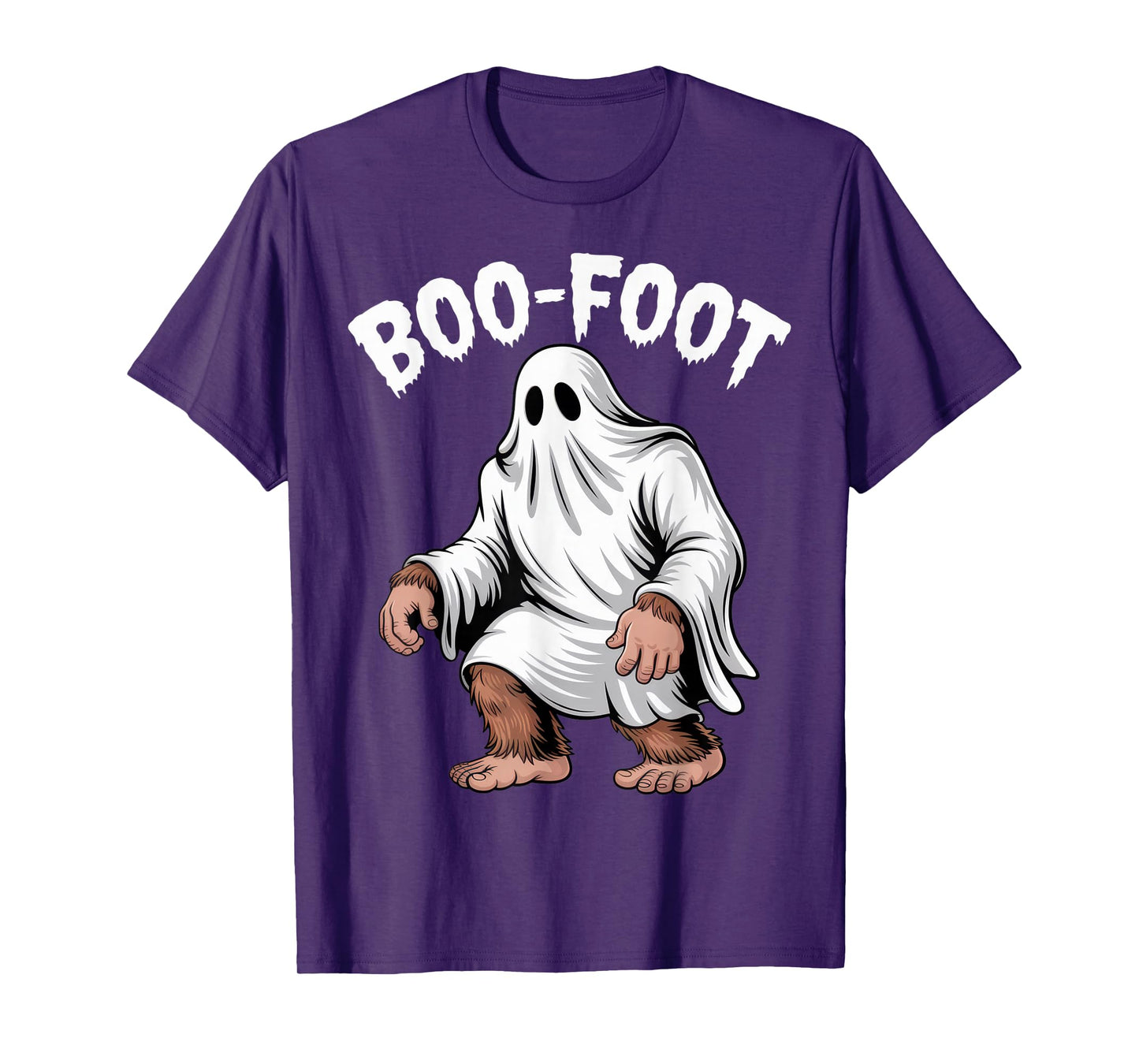 Boo-Foot Funny Costume for Cryptid Lovers Halloween Classic T-Shirt