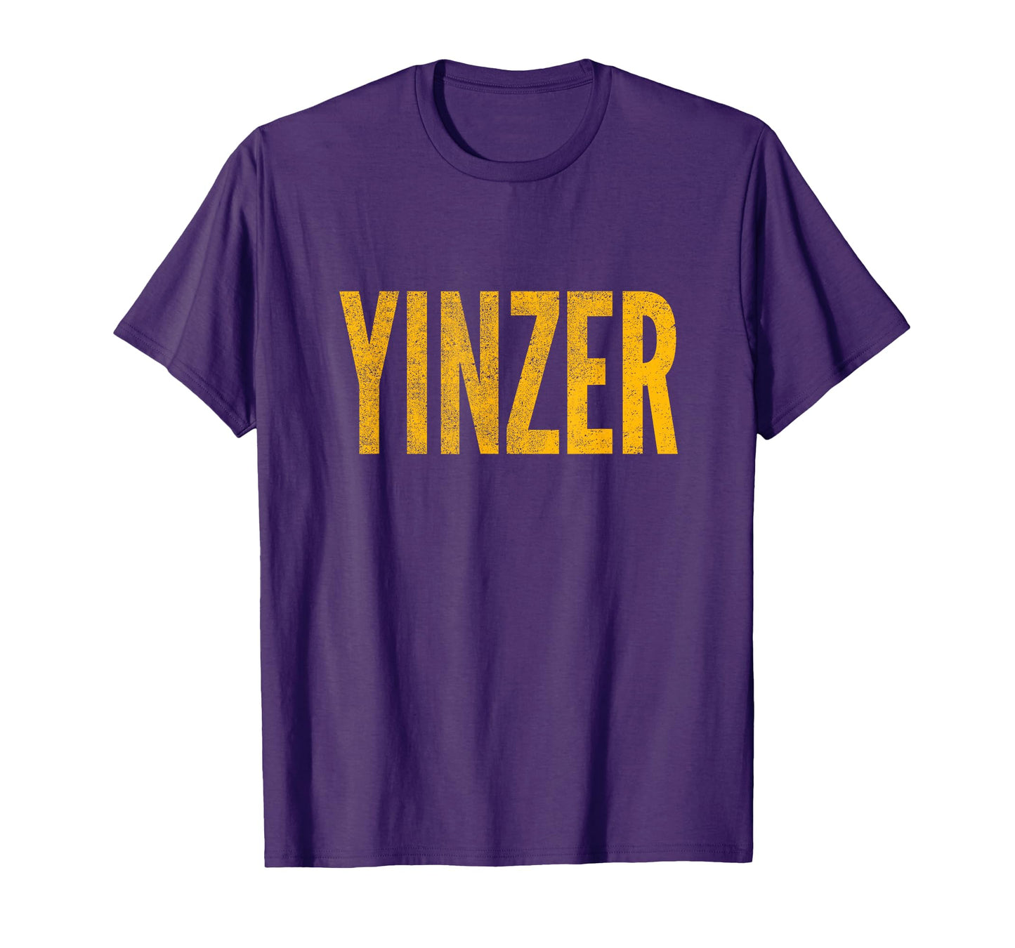 Yinzer, Pittsburgh Theme, Distressed Look T-Shirt