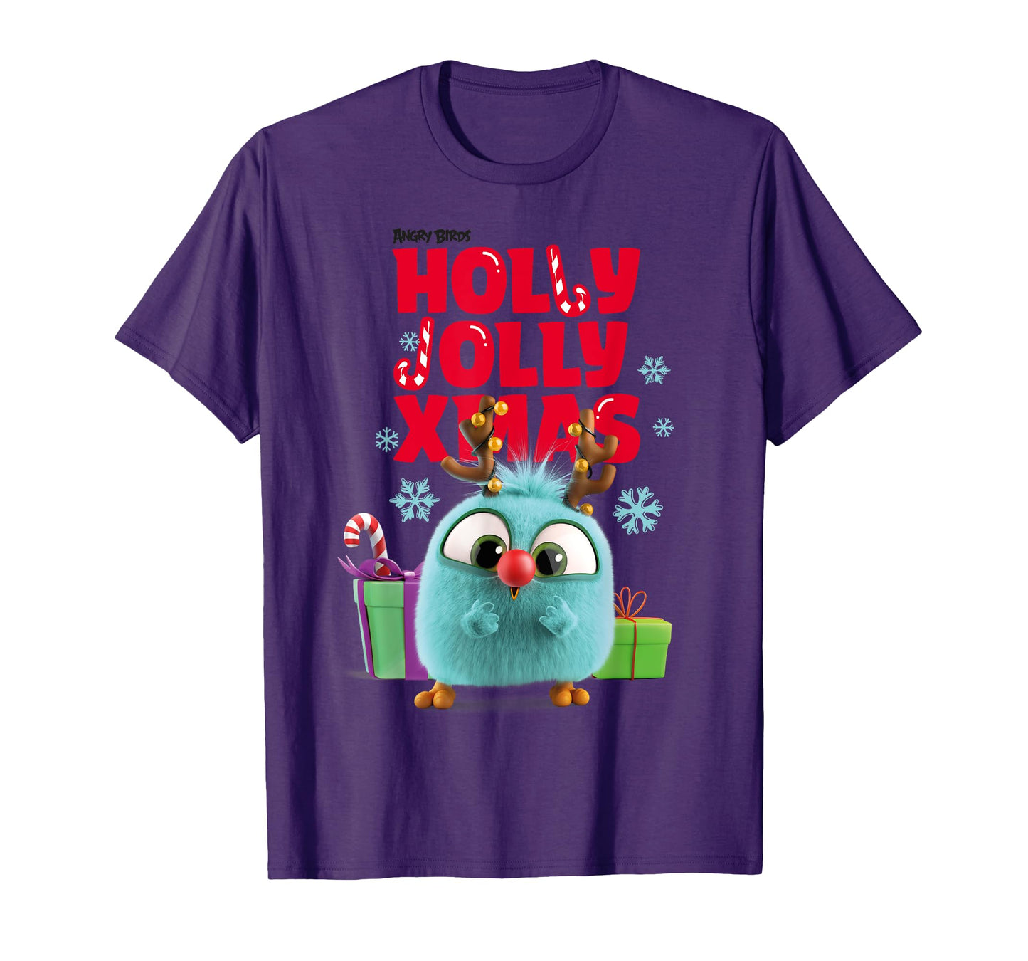 Angry Birds Christmas Holly Jolly Official Merchandise T-Shirt