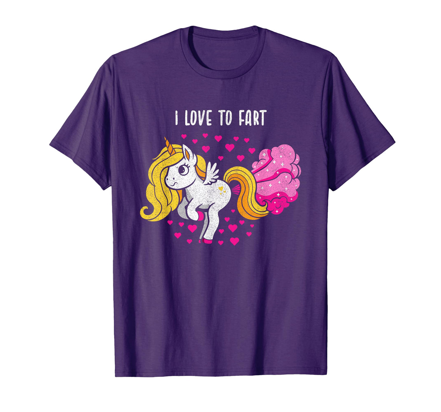 I Love to Fart a Unicorn Love Fart T-Shirt