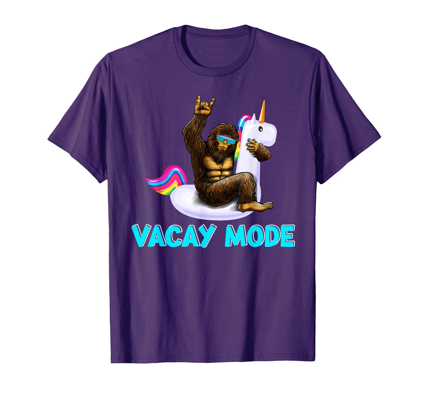 Trendy Vacation Outfit Pool Party Bigfoot Float Vacay Mode T-Shirt