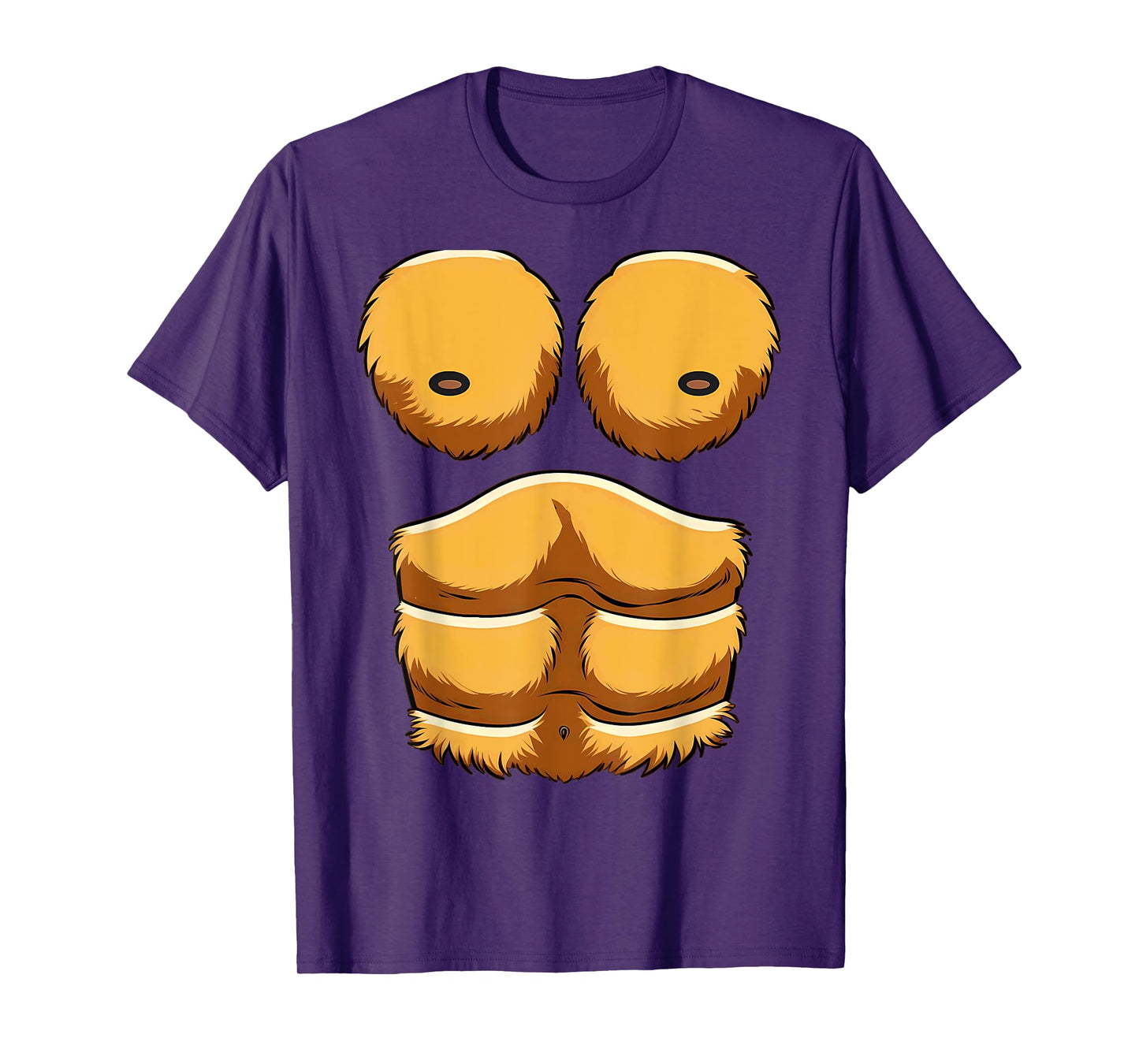 Monkey Gorilla Chest Halloween Costumes T-Shirt