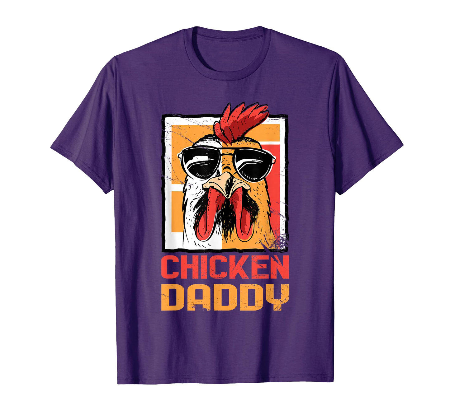 Chicken Daddy Funny Poultry Farmer Fathers Day T-Shirt