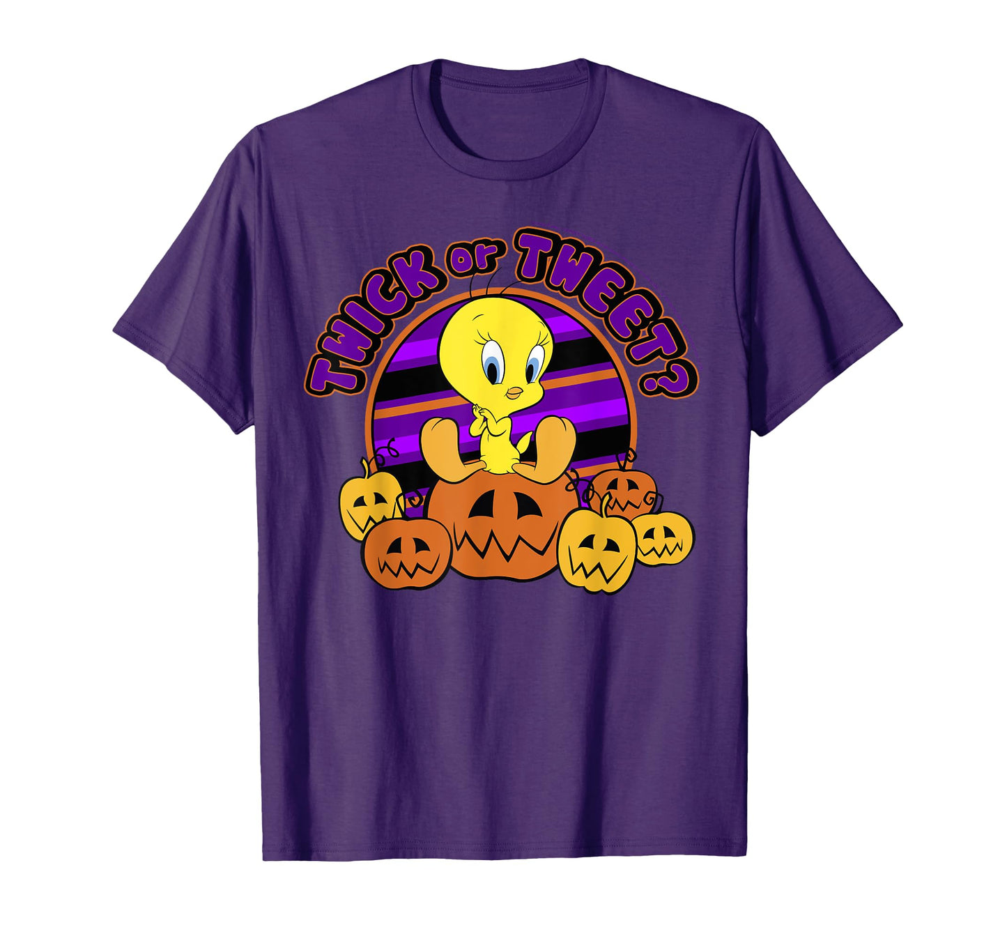 Looney Tunes Halloween Tweety Bird Twick Or Tweet T-Shirt