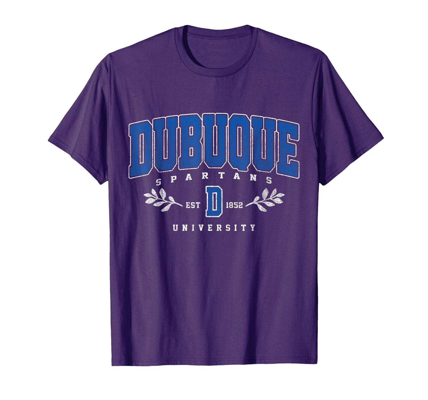 Dubuque of Technology Arch Retro for Men Women T-Shirt