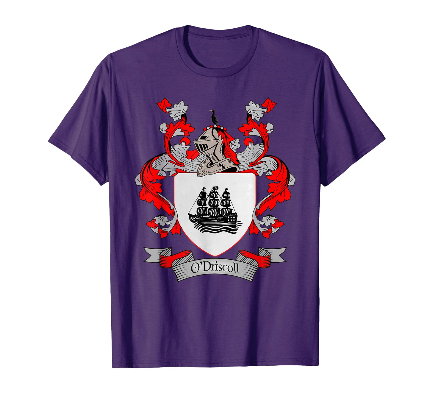 O'Driscoll Coat of Arms | O'Driscoll Surname Family Crest T-Shirt