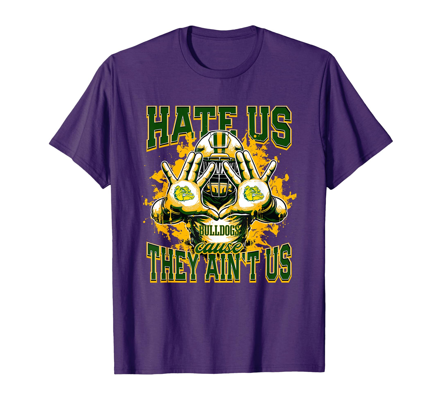 Deland Bulldogs Logo Hate Us Cause They Ain't HS T-Shirt