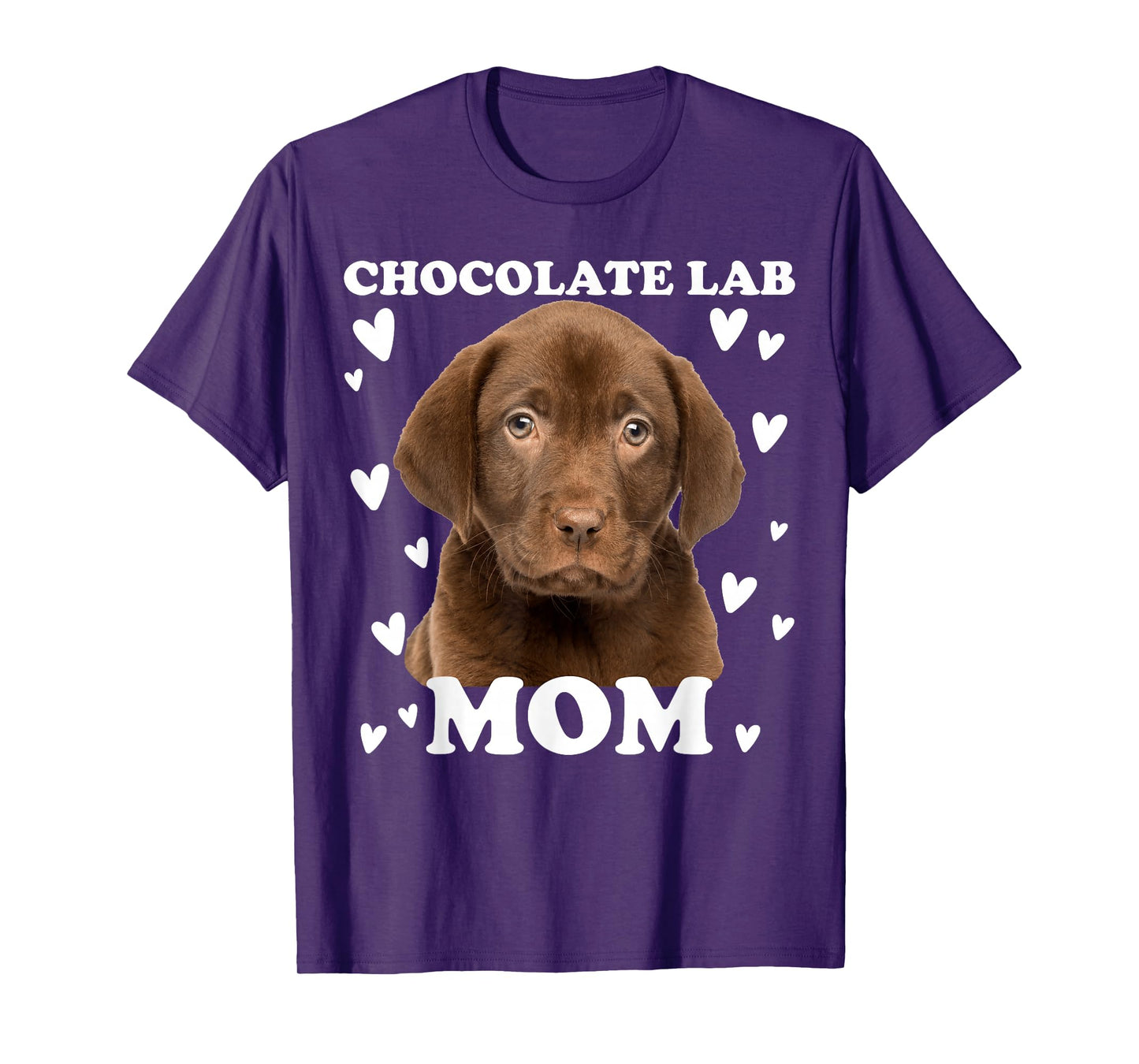 Chocolate Lab Mum Mother's Day Mother Mummy Mum Mum T-Shirt