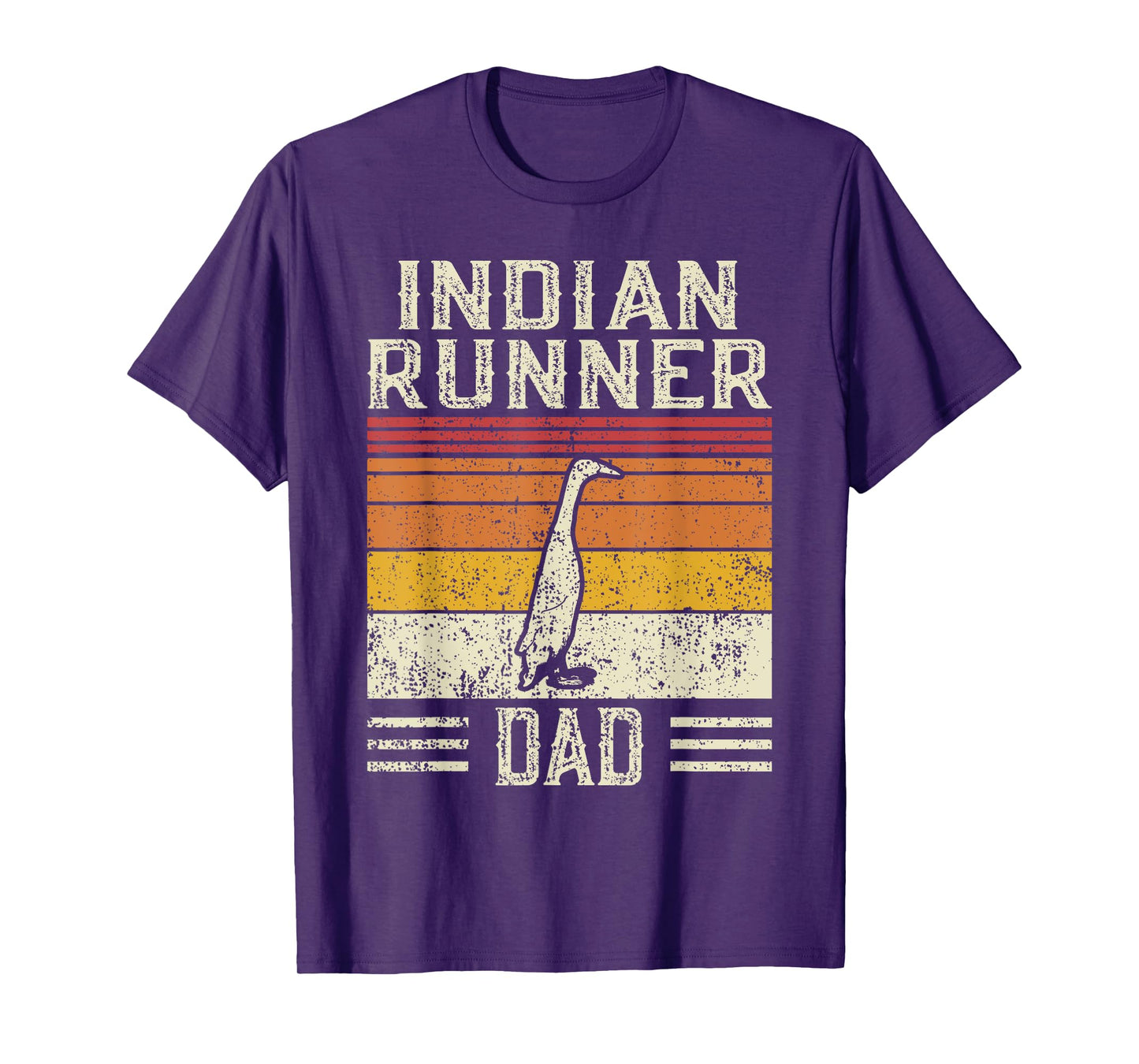 Best Duck Dad Men - Vintage Indian Runner T-Shirt