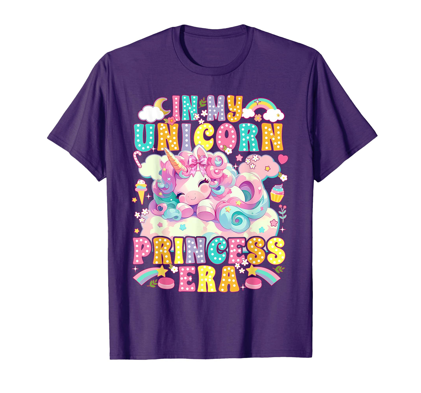 In My Unicorn Princess Era Unicorn Lover Girl T-Shirt
