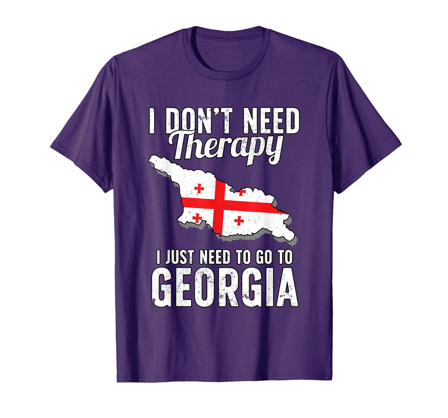 Georgian Flag I Georgia Flag I Vacation Georgia T-Shirt
