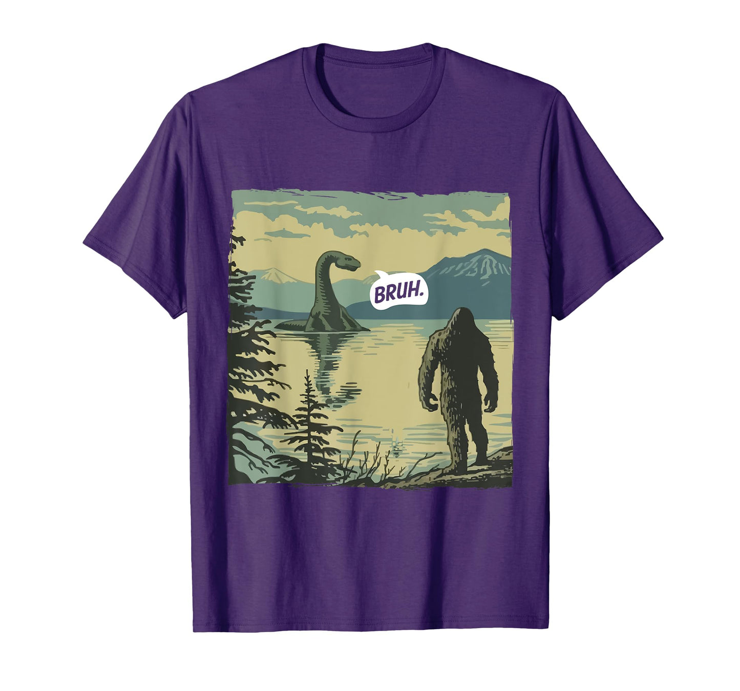 Bruh Bigfoot T-Shirt