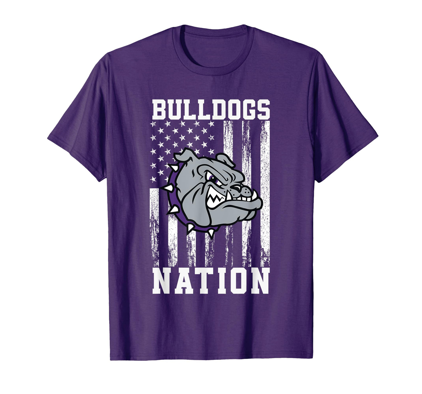 Brownsburg Bulldogs Logo Nation HS T-Shirt
