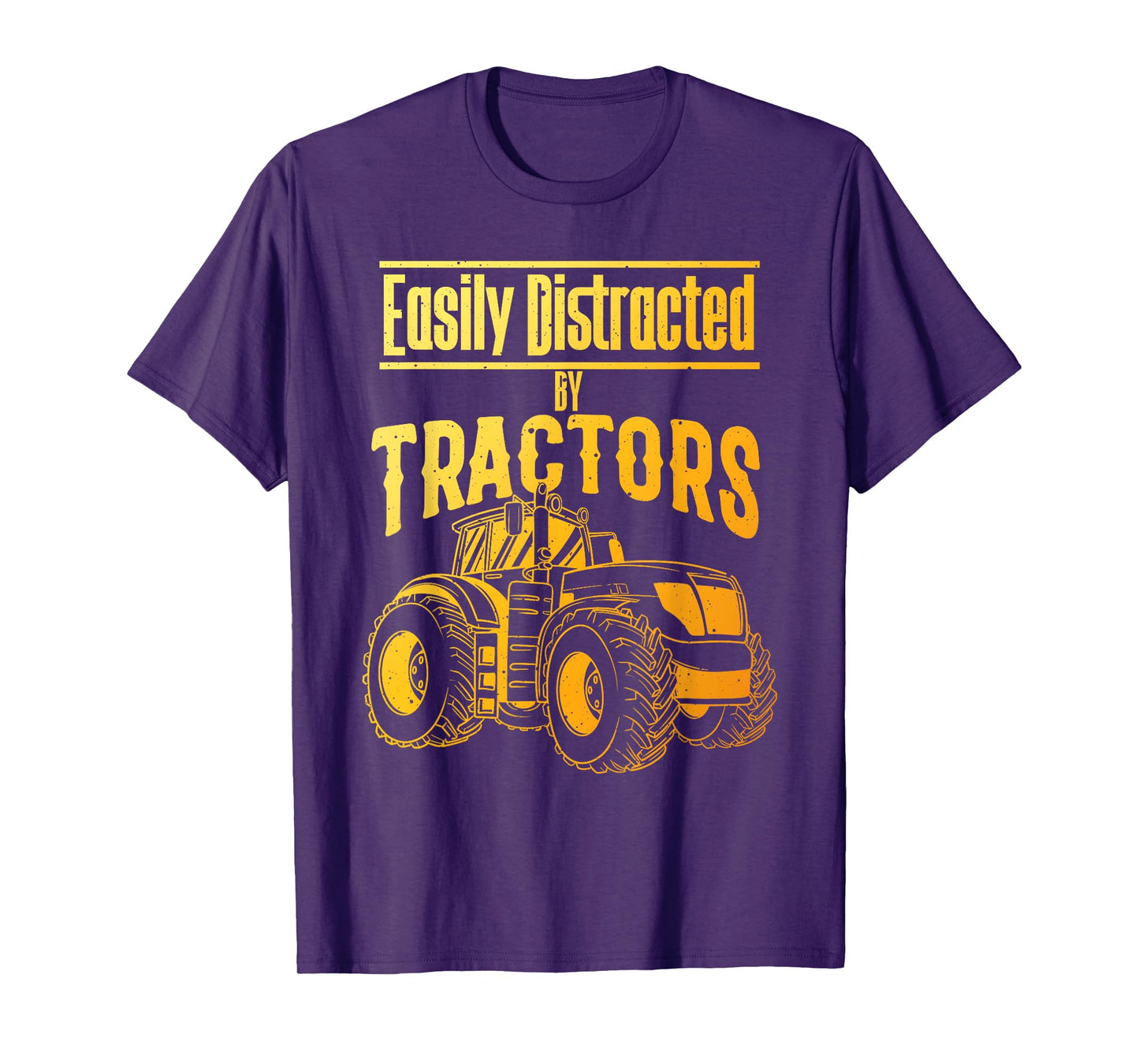 Funny Tractor Art For Men Women Toddler Farming Truck Farmer T-Shirt
