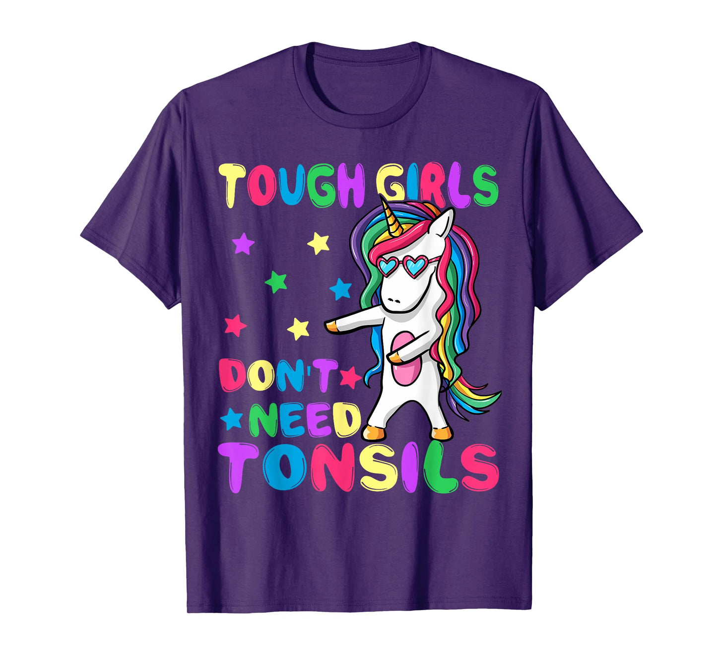 Tough Girls Don't Need Tonsil Removal Surgery Recovery gift T-Shirt