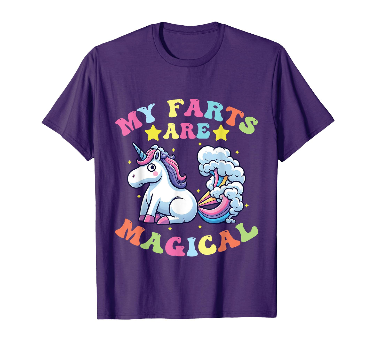 My Farts Are Magical Funny farting Unicorn T-Shirt