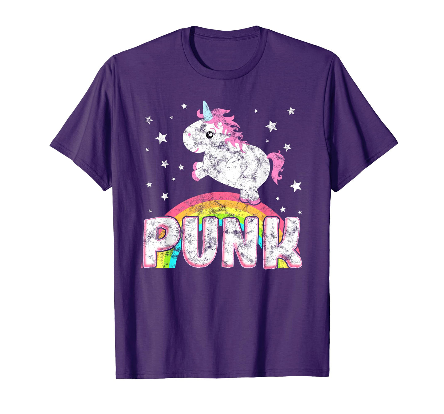 Funny Ironic Cool Unicorn Punk Rock Music Tee Festival Shirt T-Shirt