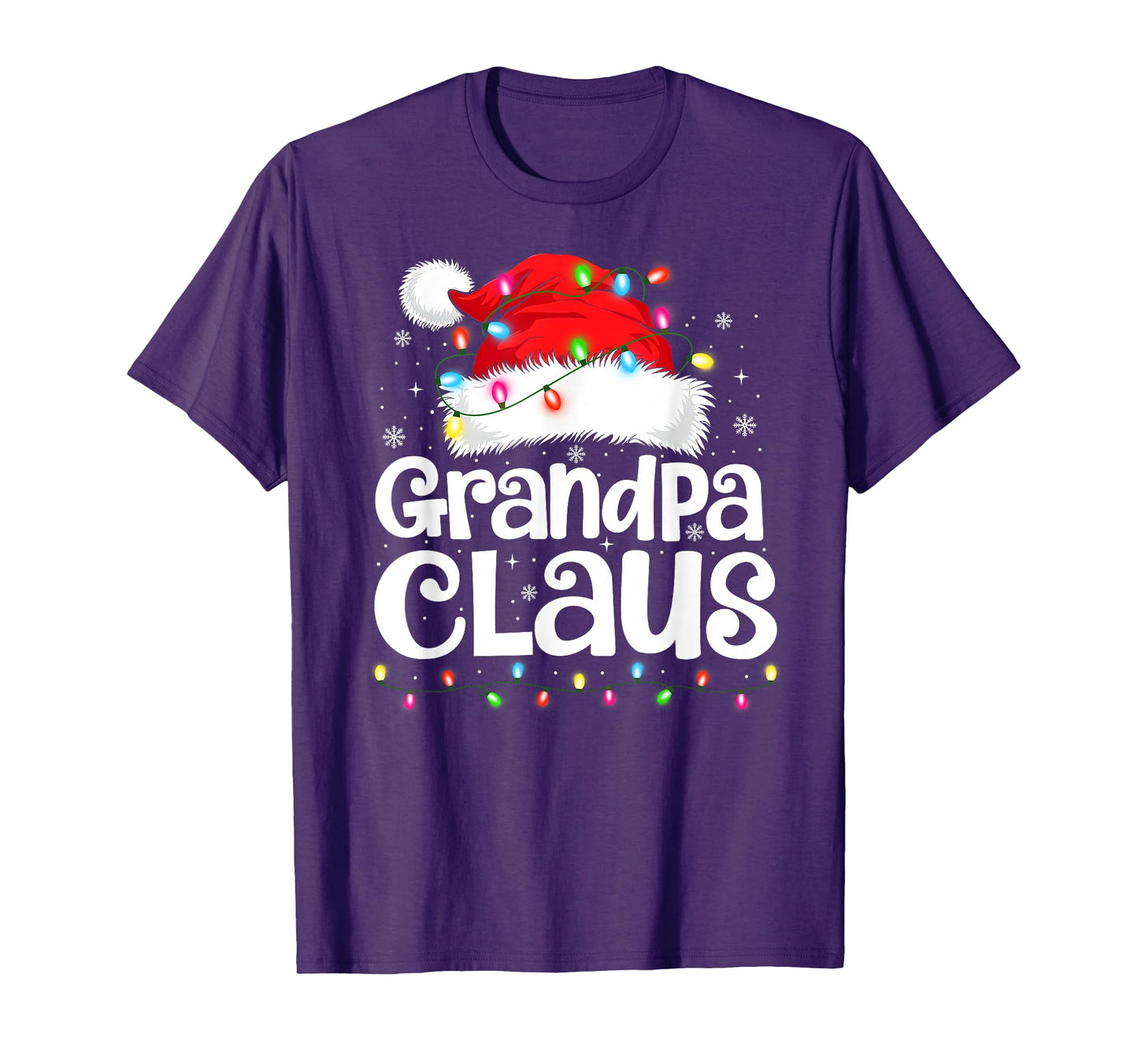 Grandpa Claus Matching Family Christmas Funny Xmas Pajamas T-Shirt
