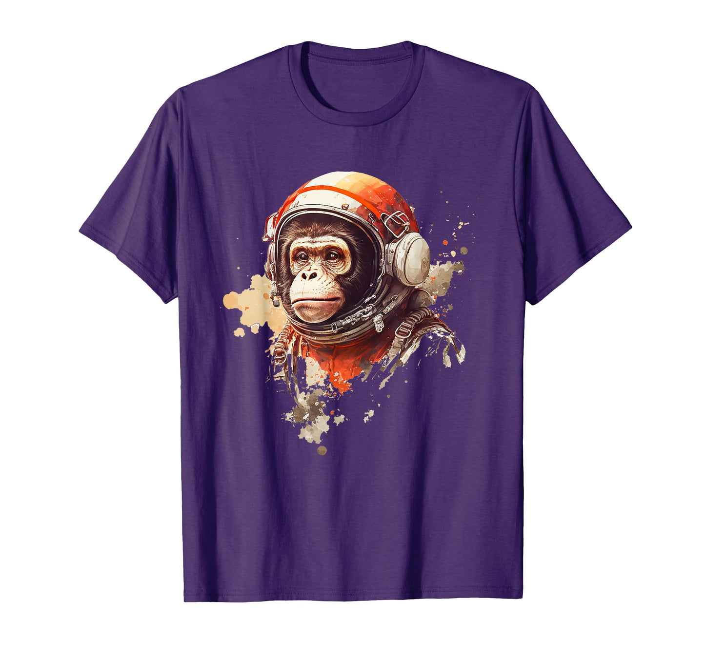 space vintage travel astronaut monkey astronaut T-Shirt